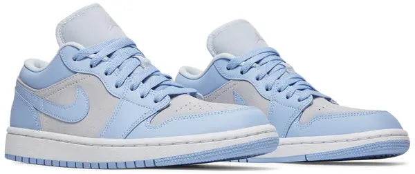 Jordan 1 Low Football Grey Aluminum