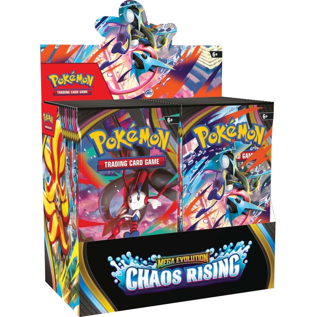 Pokemon Mega Evolution Chaos Rising Booster Box