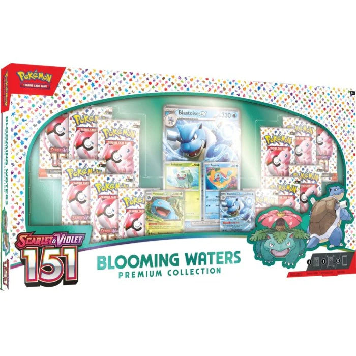 Pokemon TCG Scarlet & Violet 151 Blooming Waters Premium Collection