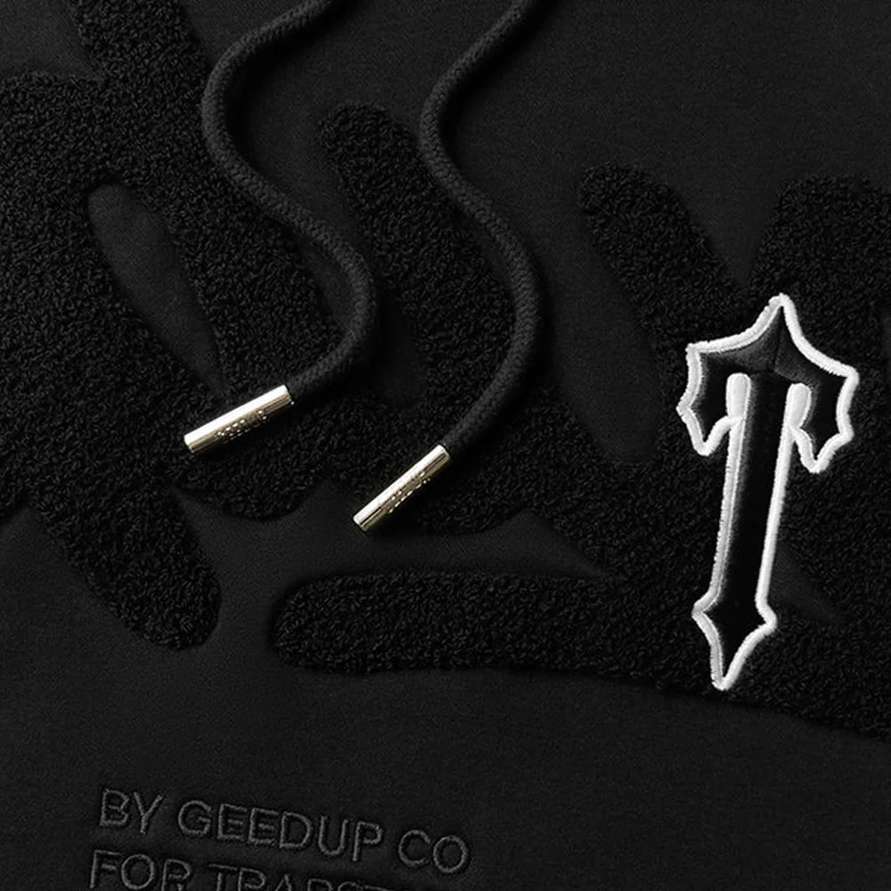 Geedup X Trapstar Handstyle Irongate T Hoodie 'Black'