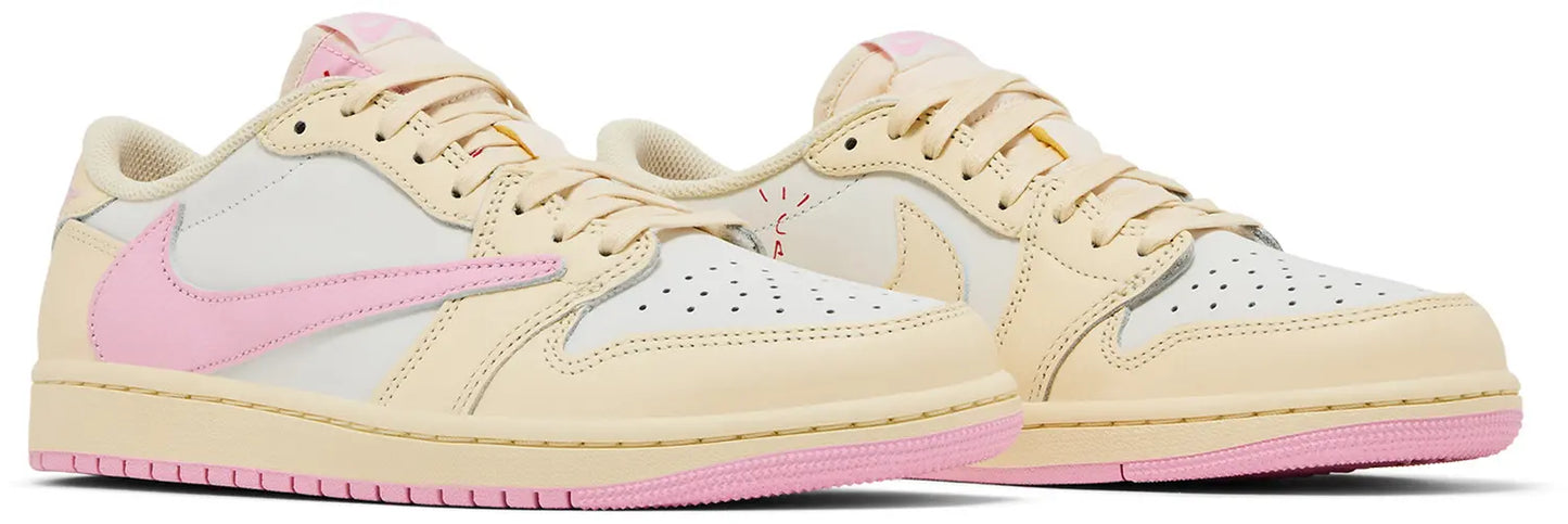 Jordan 1 Retro Low OG SP Travis Scott Shy Pink