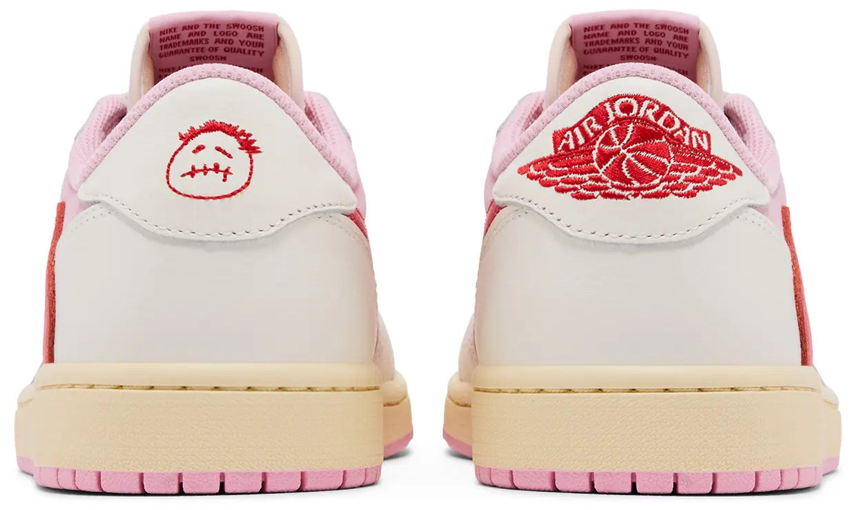 Jordan 1 Retro Low OG SP Travis Scott Sail Tropical Pink