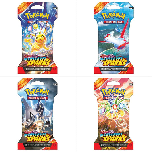 Pokemon Surging Sparks Blister Packs x63