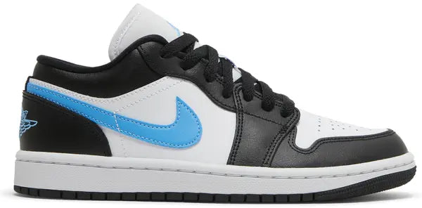Jordan 1 Low Black University Blue White
