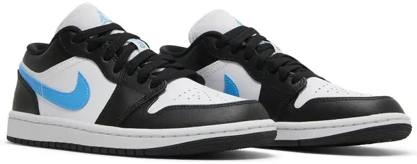 Jordan 1 Low Black University Blue White
