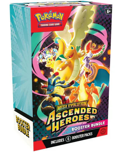 Pokemon Mega Evolution Ascended Heroes Booster Bundle
