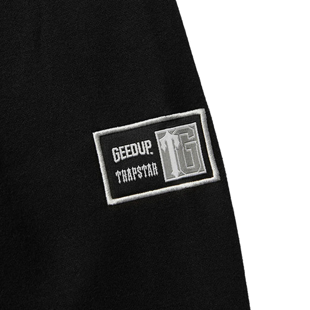 Geedup X Trapsar Signature T Hoodie Black White