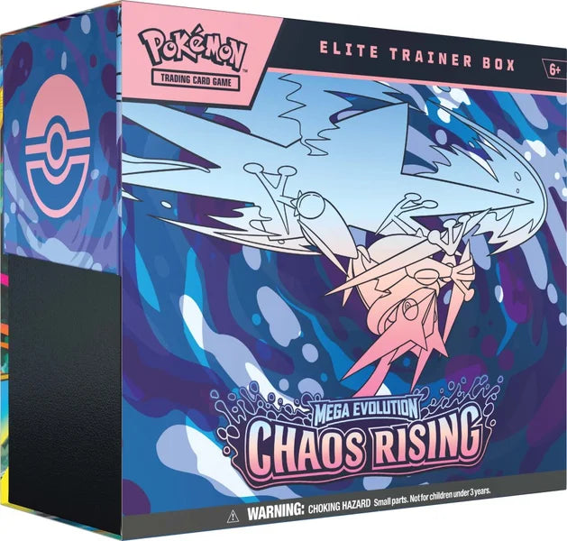 Pokemon Mega Evolution Chaos Rising Elite Trainer Box