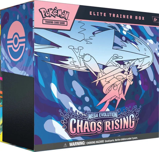 Pokemon Mega Evolution Chaos Rising Elite Trainer Box