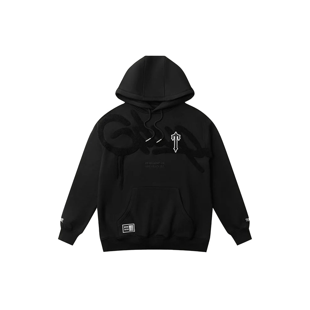 Geedup X Trapstar Handstyle Irongate T Hoodie 'Black'