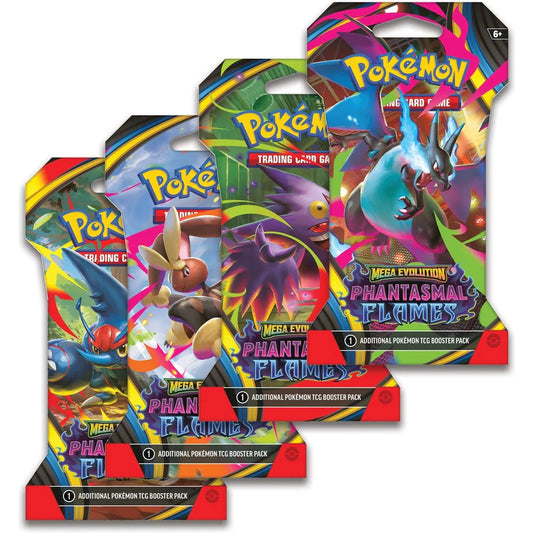 Pokemon Mega Evolutions Phantasmal Flames Blister Pack