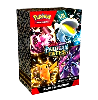 Pokemon Scarlet & Violet Paldean Fates Booster Bundle